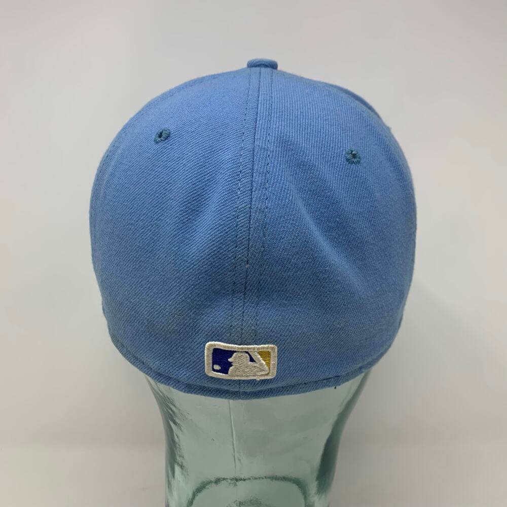 New Era 90s Cooperstown Collection Milwaukee Brewers Fitted Hat 7 1/8 - Picture 4 of 7